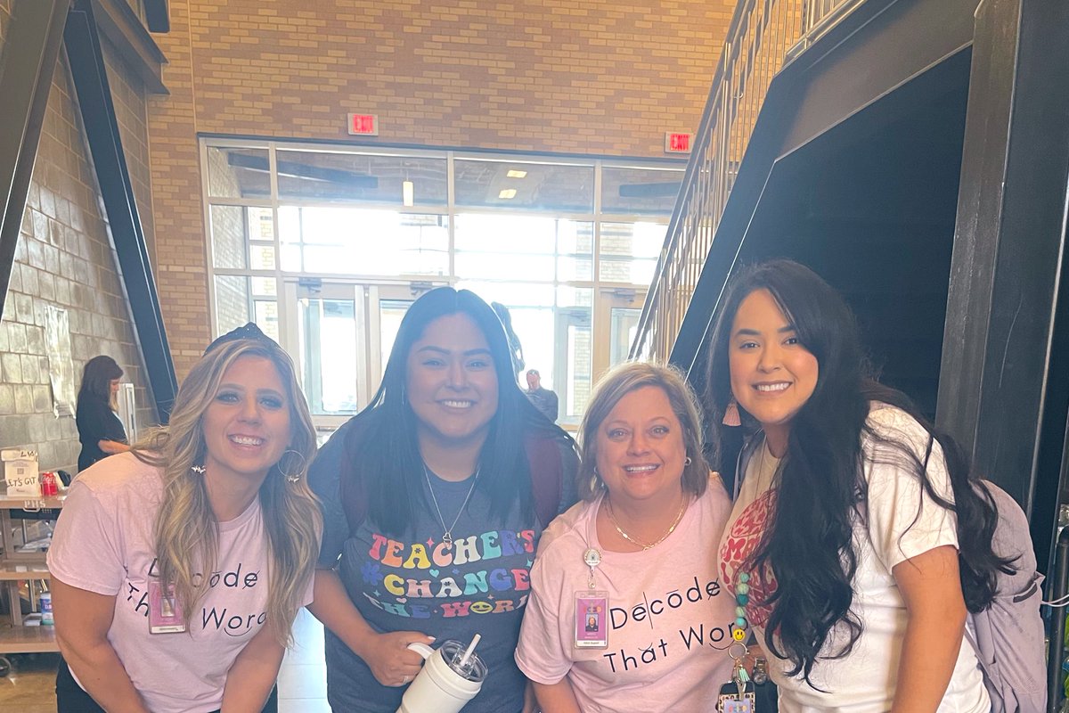 Ready to tackle Saxon Phonics and Spelling training with these fabulous ladies! Going into the 23-24 school year equipped and ready to make an #IMPACT on our students!! #TeamEcisd #EcisdTeacherUniversity #Goliad