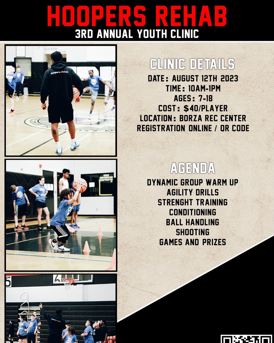 Youth Clinic Year 3‼️ 
#PlayHowYouTrain #JustRehab ♾