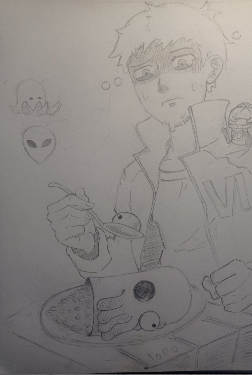 Regreso una de las mejores series 
(Futurama)

Aque sabrá el doctor zoidberg? 🤔
#art #AnimeArt #Aliens #futuro