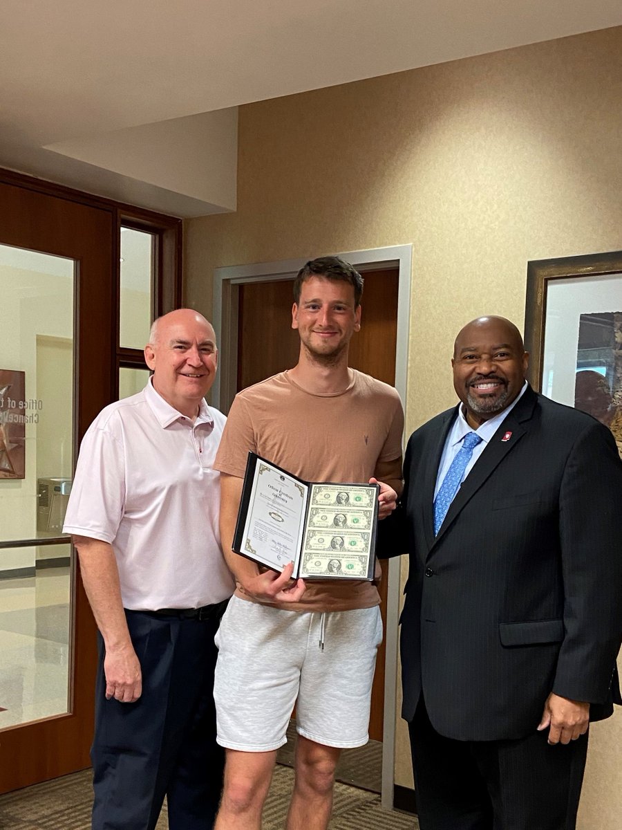 IUE_ENTR's tweet image. It's exciting to welcome back to campus the @RedWolvesMS team with a fun and educational ping pong tournament.  The winner is, Callum Coleman an @iueast senior from Darlington, U.K. Congratulation Callum.