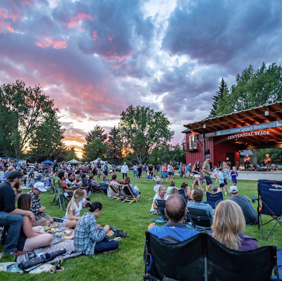 blockpartyeagle's tweet photo. Gear up for Block Party next weekend &amp; head to Eagle Town Park tonight at 6:30 pm for ShowDown Town Summer Series! @alpinebank ShowDown Town, a project of the nonprofit @vvfoundation, is a FREE summer concert series hosted every Thursday throughout the Summer at Eagle Town Park. https://t.co/tcbFgM4l5m