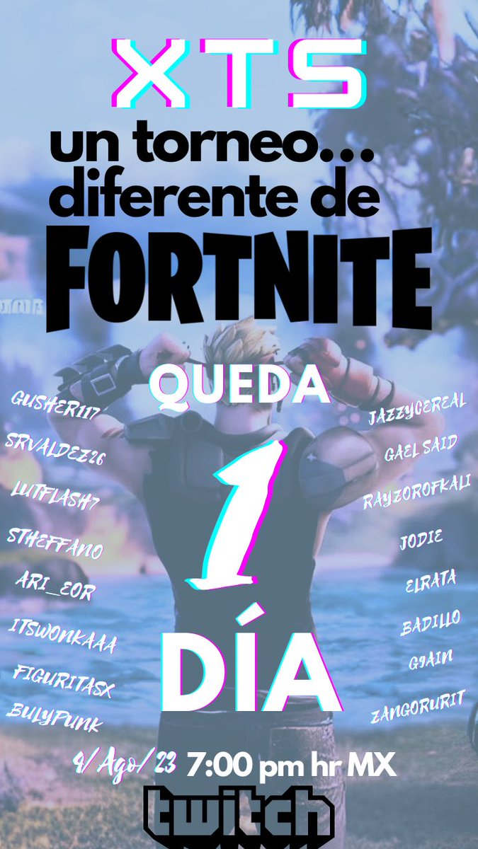 xt_squad's tweet photo. Eres un #streamer pequeño o reconocido? Conoce lo que la comunidad de XTS tiene para ti!
Traemos un #TorneoXTS cada mes ¡Es tu oportunidad! Síguenos en discord y en instagram, y no te pierdas nuestro próximo #TorneoXTSFortnite el viernes 4 de Agosto, 7:00pm🇲🇽 https://t.co/lOaohQXEnq