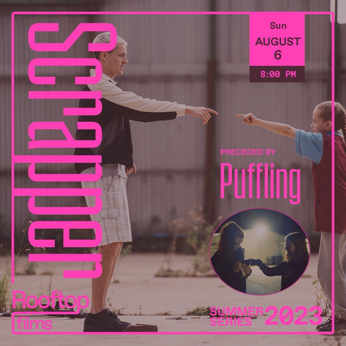 pufflingfilm's tweet photo. Reminder, PUFFLING will have its New York Premiere this Sunday, playing as part of @RooftopFilms Summer Series, ahead of Charlotte Regan's Sundance Winning Scrapper https://t.co/c7IrA5tDO6