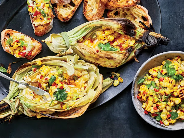YaDaChef's tweet image. YaDa Chef Private and Personal Chefs: 

Corn Husk–Grilled Goat Cheese with Corn Relish
food.yadachef.com/2023/08/corn-h… 

#corn #cornhusk #cheese #goatcheese #recipe #personalchef #privatechef #palmbeach #westpalmbeach #cookingclass #cooking #dinner #sidedish