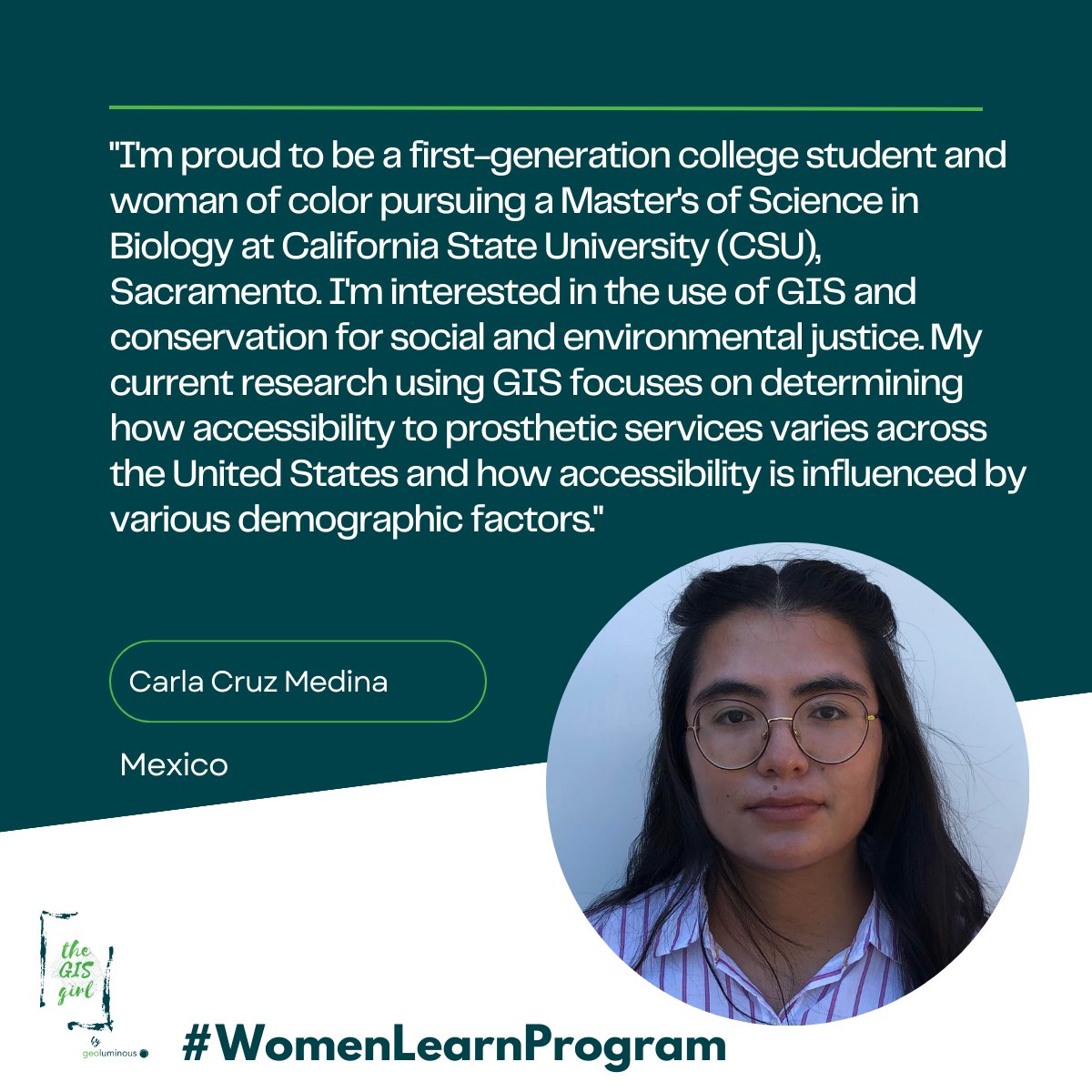 TheGISGirl's tweet photo. We're excited to announce our cohort participants after launching #TheGISGirl #WomenLearnProgram almost three weeks ago.
Join us to congratulate these young ladies on taking this journey.
#GISchat https://t.co/tEkd5sACJT