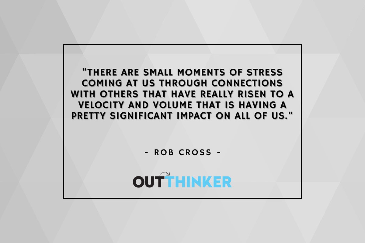 Kaihan's tweet image. On the #Outthinkers podcast @RobCrossNetwork shared how "microstresses" - minor everyday stresses- can negatively impact health, engagement &amp;amp; performance over time. Key is addressing them before they accumulate. 

Learn more about mitigating microstresses: linkedin.com/pulse/overlook…