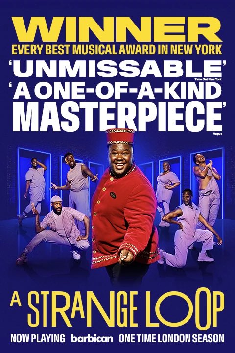 yoitsmistadee's tweet image. Seeing this tonight @BarbicanCentre #StrangeLoop