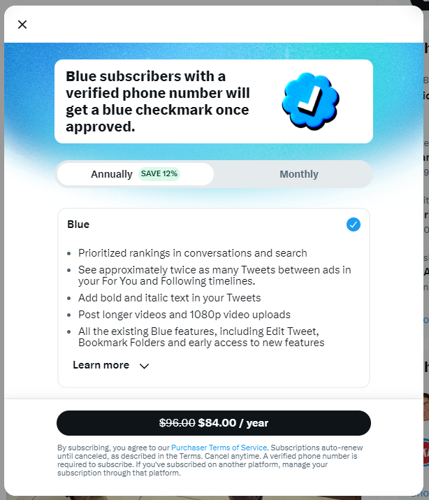 jasrasr's tweet photo. So, @Twitter used to be free...like all social media platforms. Now you need to subscribe to users. You can also offer people to subscribe to you but you need to be verified. To be verified, you need to pay for Twitter blue. (Yes, I know I used 'Twitter' and it's about to be 'X') https://t.co/wFE9kkMtQk