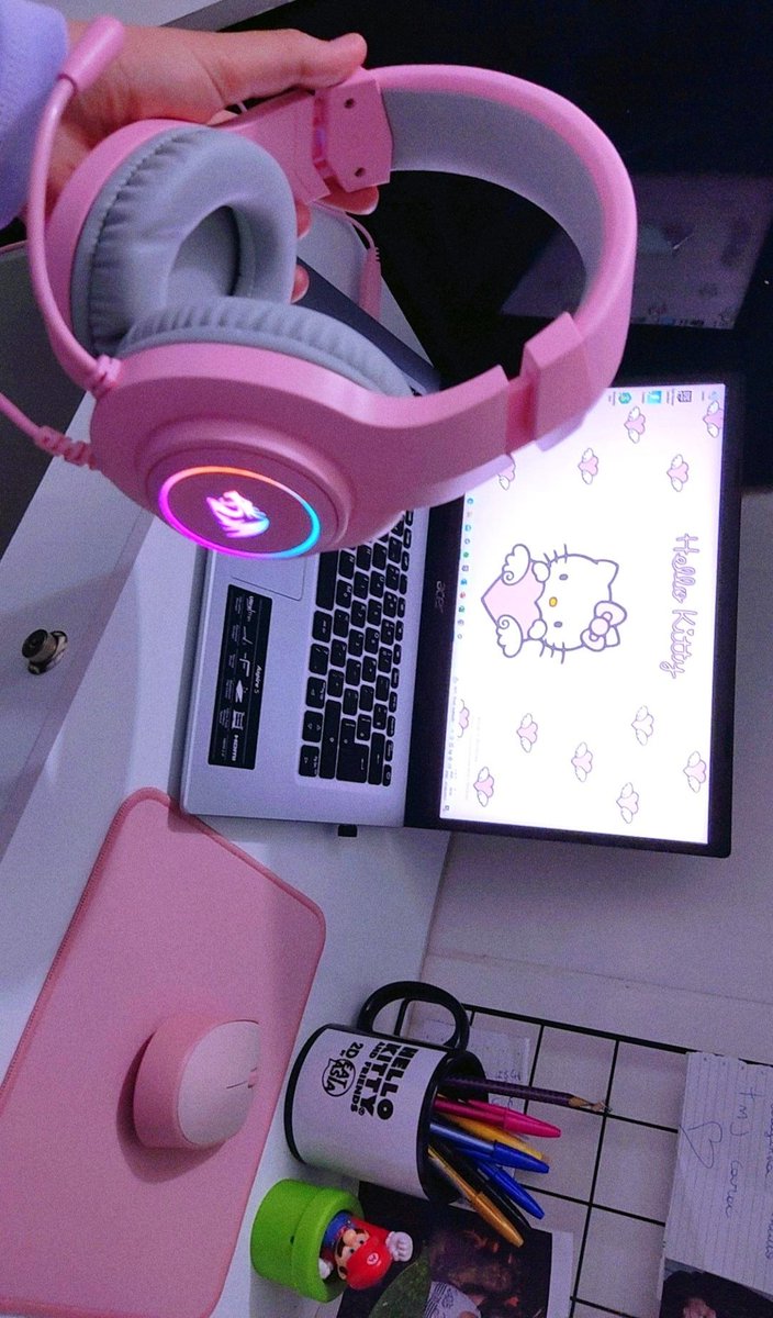 Ferremii's tweet photo. O presente de aniversário que me dei. Fico feliz que consegui conquistar o que sempre quis! Bicho do setup fofo me picou. 🩷✨
Obrigada meu Deus. 🙏 https://t.co/dUSZkejgRX