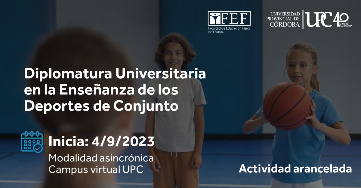 Facultad de Educación Física Ipef UPC tweet media