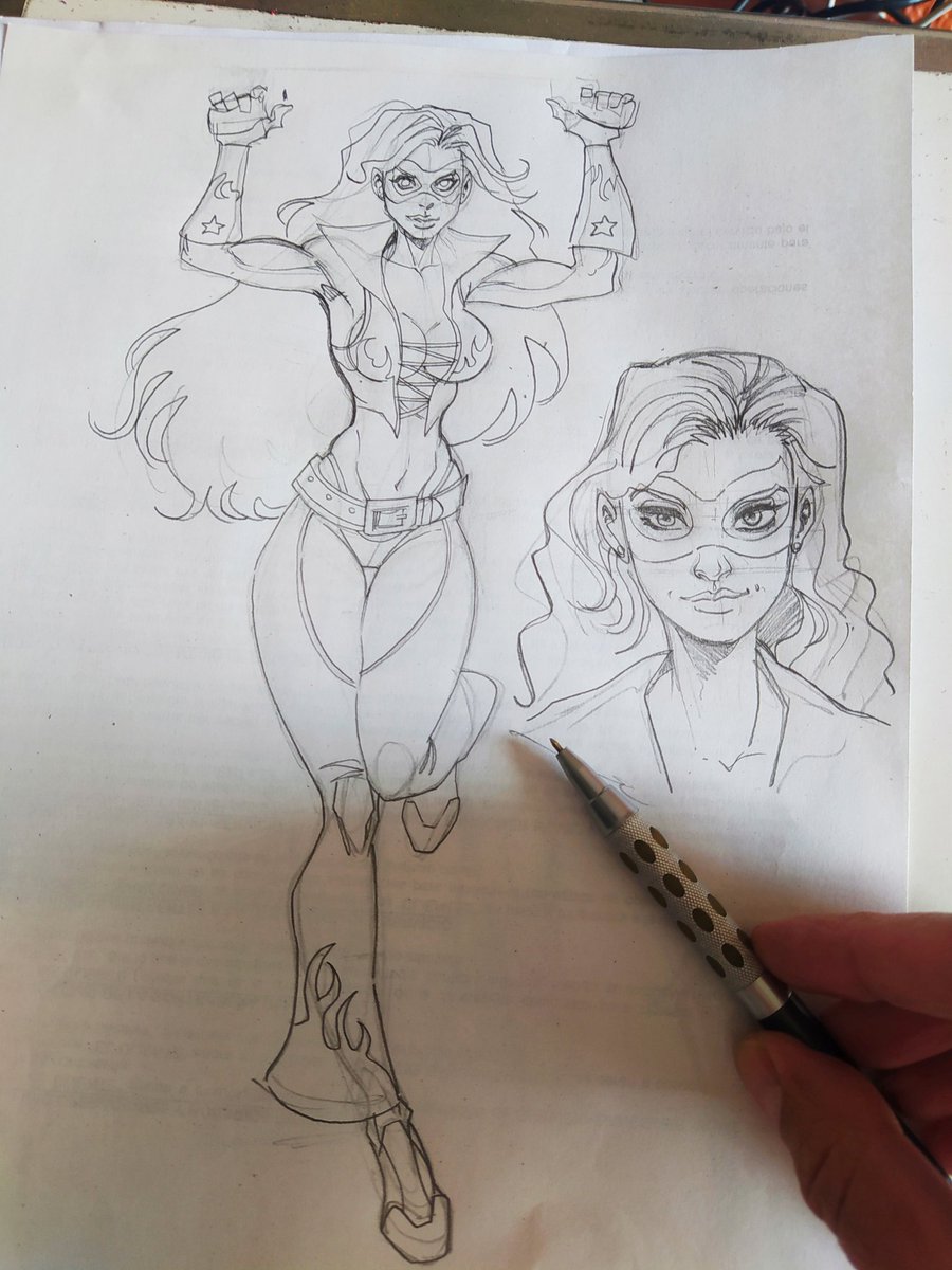 renzo_rocomic's tweet photo. 15 min pencil sketch, very quick, to warm up My brain, bc I think is so blocked! Too much digital draw lately! I Focus My inner Mike Weringo and Ramos vibe on this one! I feel better now! https://t.co/iqEL0QpgM5