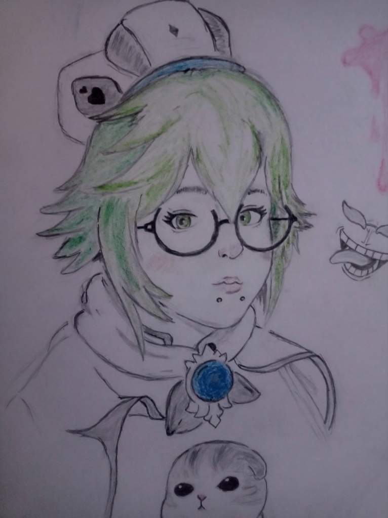 Un dibujo de un cosplay
¿Cuál fue el juego que le invertiste más tiempo ? 🤔

#Genshinlmpact #art #cosplayergirl  #Brazil