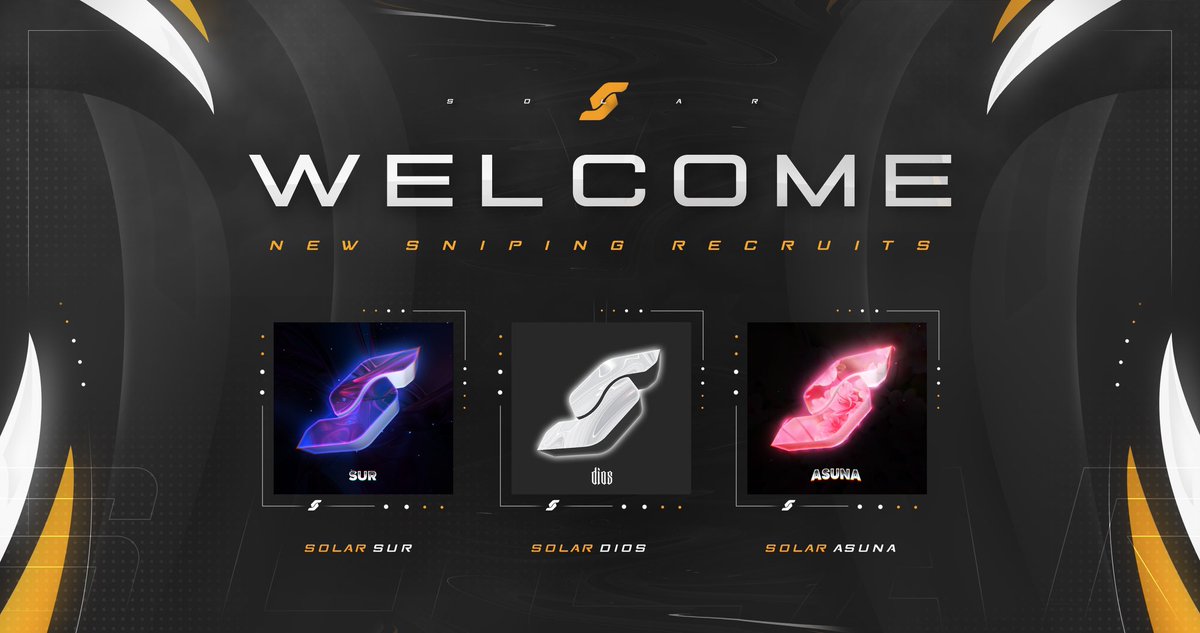 Please join us in welcoming the new additions to our sniping side 🚀

👤 <a href="/_ReSurge__/">Iron Surge VA</a>
👤 <a href="/diosable/">Ser McBain</a> 
👤 <a href="/HeyoAsuna/">GuTs Asuna 🇯🇵🏳️‍🌈( Mira )</a>