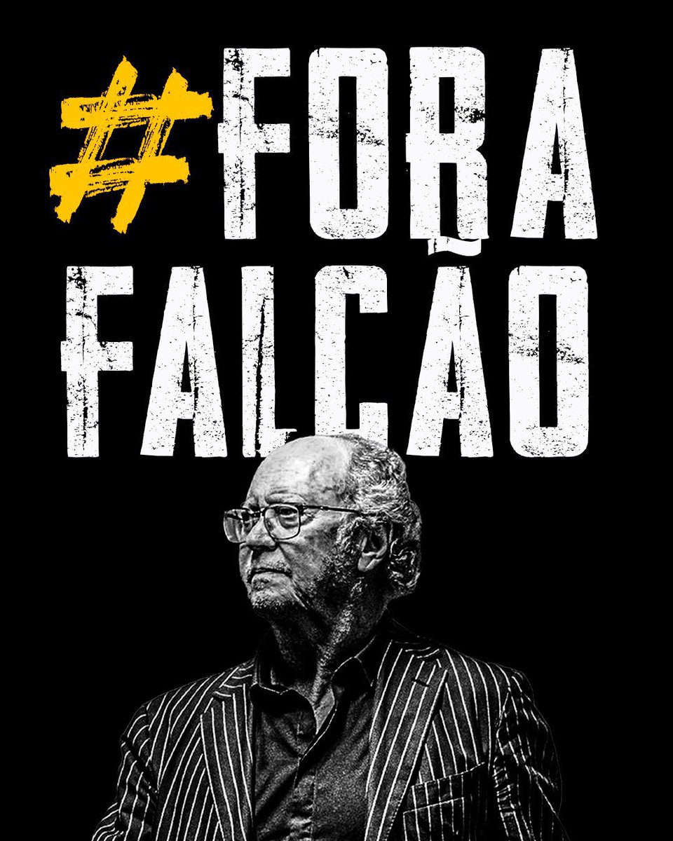 É simples #ForaFalcao