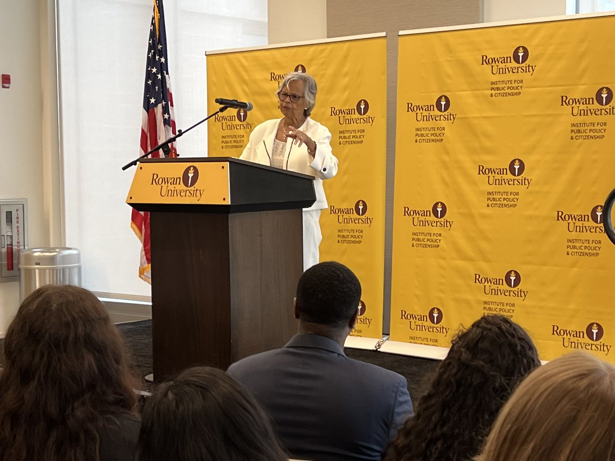 RowanIPPC's tweet photo. Big thank you to @RepBonnie for coming down and speaking at #mapis2023 The Congresswoman is a constant advocate for those who often do not feel like they have a voice. Congressional District 12 is NJ’s most diverse district and @repbonnie continues to be a trailblazer for us. https://t.co/q88DLLxYop