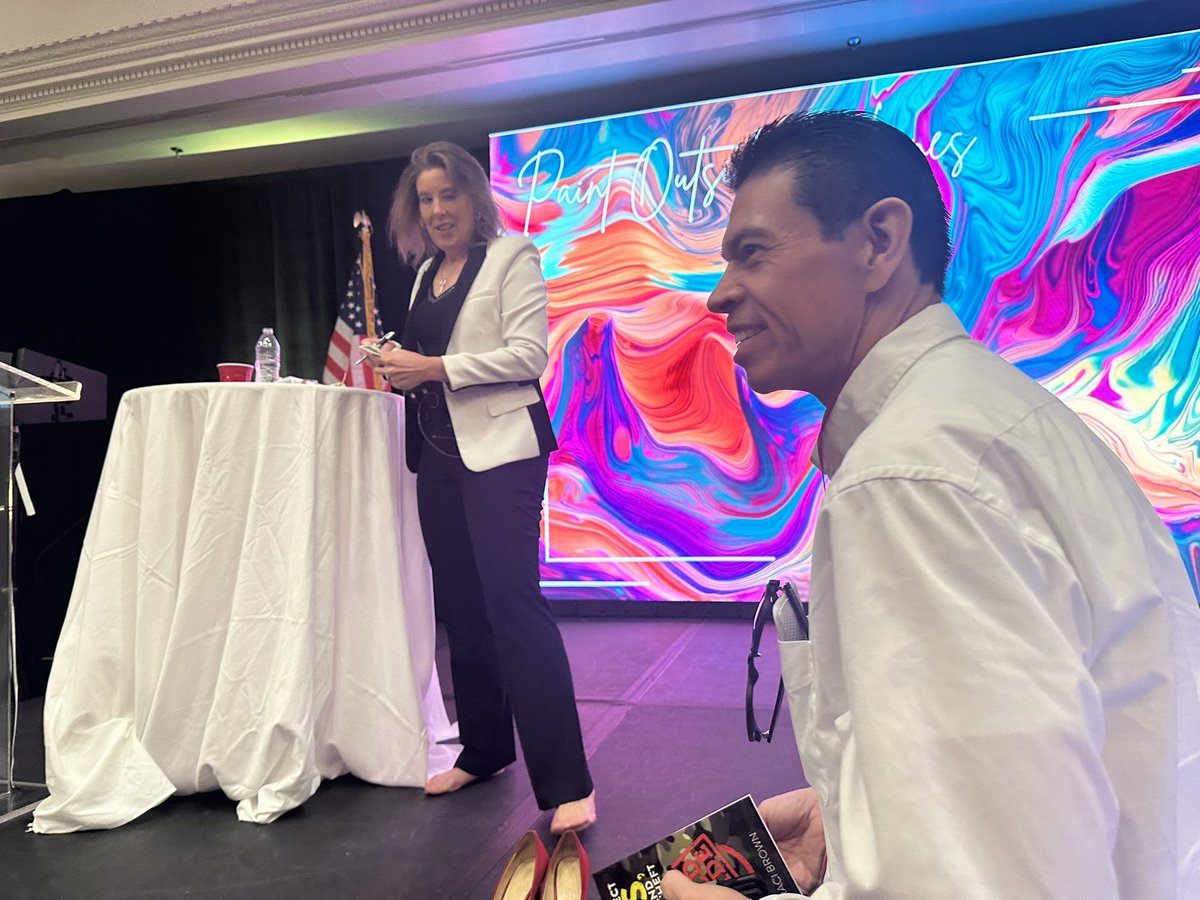 CreditPoe's tweet photo. It's incredible to be surrounded by so much innovation and education, guaranteeing a bright future for credit unions. Let's #PaintOutsideTheLines together and create something extraordinary. #LCUL #POEFCU #innovation #creditunions #education #NewOrleans https://t.co/WRpBv5HKm9