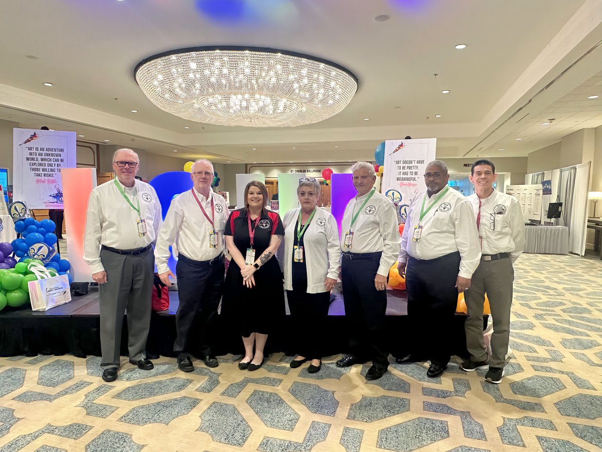 CreditPoe's tweet photo. It's incredible to be surrounded by so much innovation and education, guaranteeing a bright future for credit unions. Let's #PaintOutsideTheLines together and create something extraordinary. #LCUL #POEFCU #innovation #creditunions #education #NewOrleans https://t.co/WRpBv5HKm9