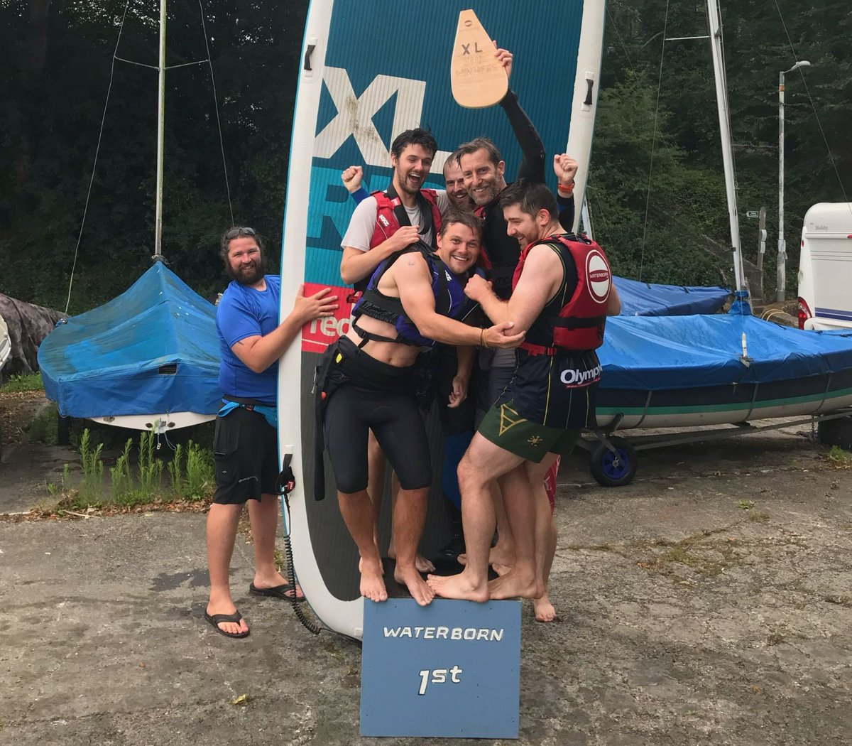 We won the XL SUP Teamwork challenge, beating Team Airey and Coles Consulting Engineers in a nail-biting engineer vs engineer final!

The event, organised by the team at WATERBORN SUP in Kingsbridge, helped to raise money for the charities Above Water and The Wave Project.
