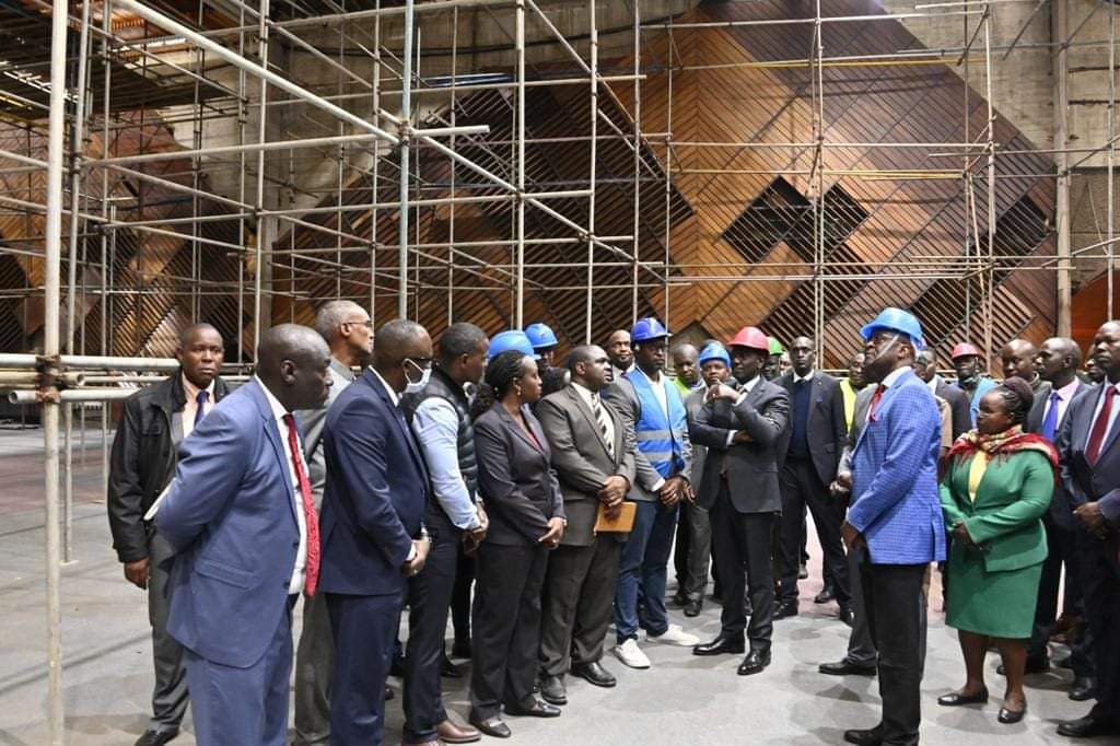 PloSigei's tweet photo. President William Samoei Ruto inspects the on-going renovation of KICC.
KICC is preparing to host the Africa Climate Change in September
#SystemYaFacts
#GOKInteracts https://t.co/DlGQHttkTj