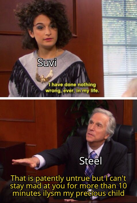 <a href="/WorldsBeyondPod/">WorldsBeyondNumber</a> "Princess Suvi" had me absolutely laid out