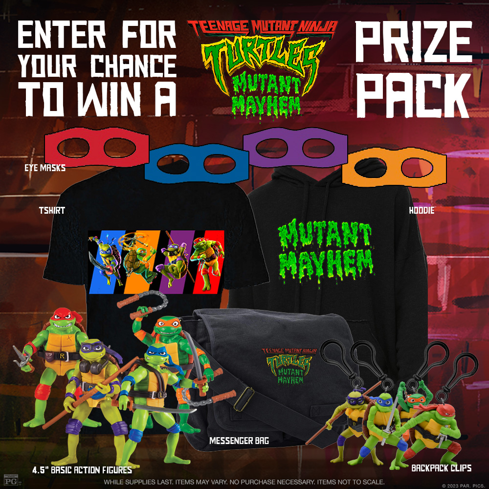 #TMNT: MUTANT MAYHEM now playing in Metropolitan Theatres. Get tix: metrotheatres.com &amp; on the Metropolitan Theatres mobile app.
To enter for your chance to win a TMNT: MUTANT MAYHEM prize pack: visit: metrotheatres.com/sweepstakes