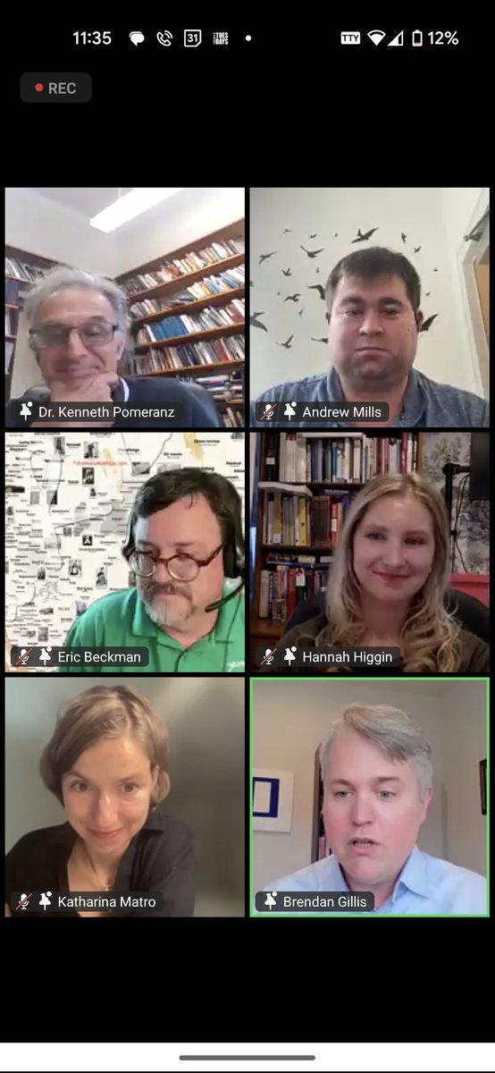 KarenKline's tweet photo. Academic Dr. Kenneth Pomeranz is about to be grilled by teachers in the field. #ocforss @OERProject https://t.co/NAUYWP84Z2