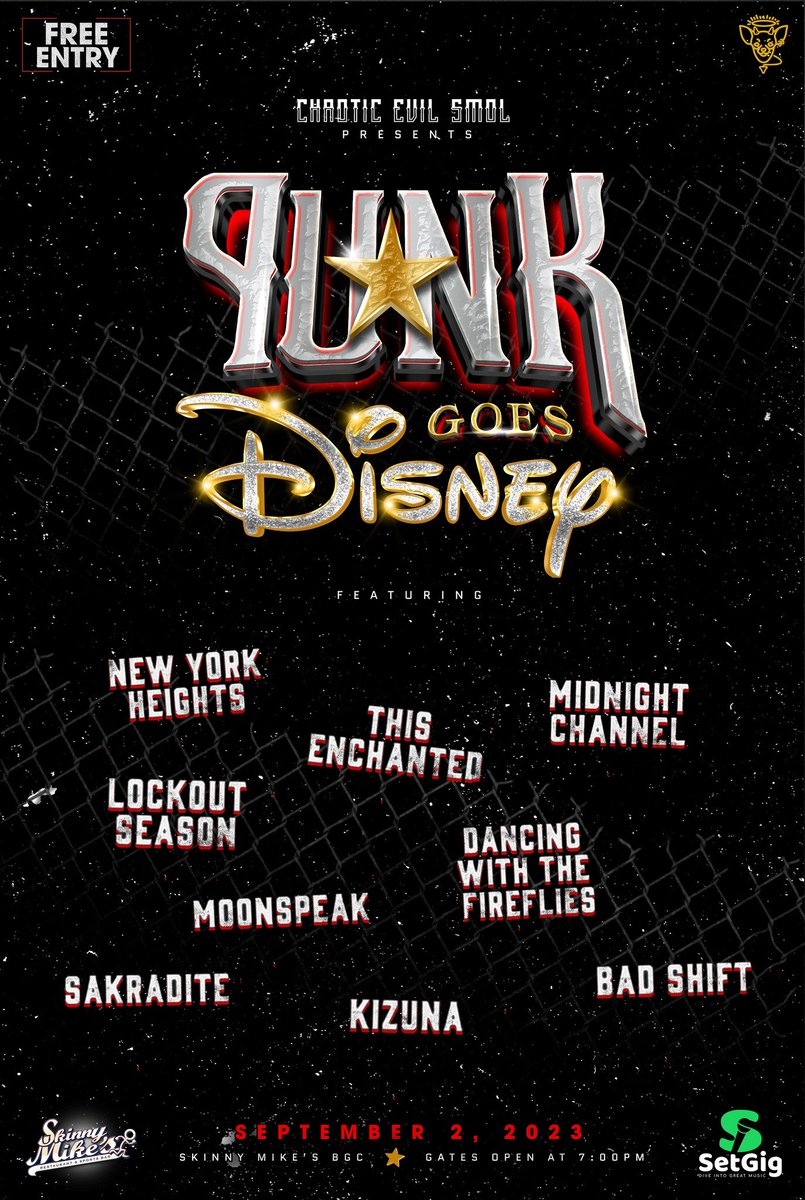 MoonspeakPH's tweet photo. ����𝐨𝐦𝐞𝐛𝐚𝐜𝐤 𝐠𝐢𝐠! ....well, sort of.
looking forward to meeting everyone at Skinny Mike's BGC on September 2nd. we'll be presenting a unique selection of songs you wouldn't expect from us. 🤘 https://t.co/pRxrc9LALq