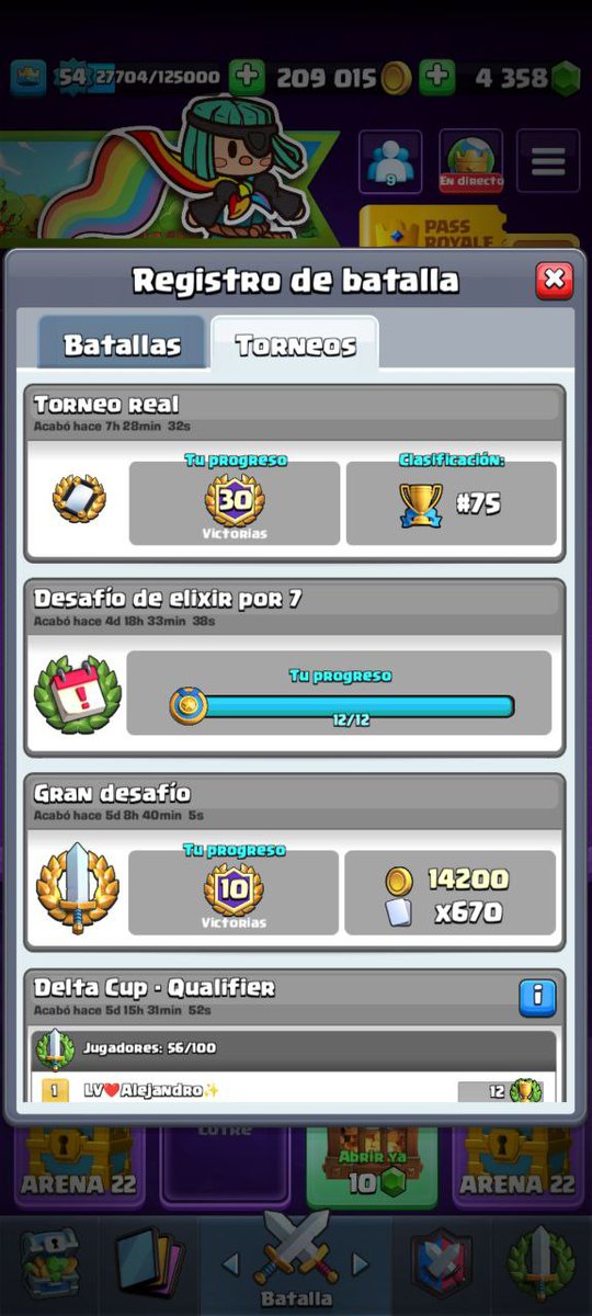 Nada mal el torneo mundial 🥳