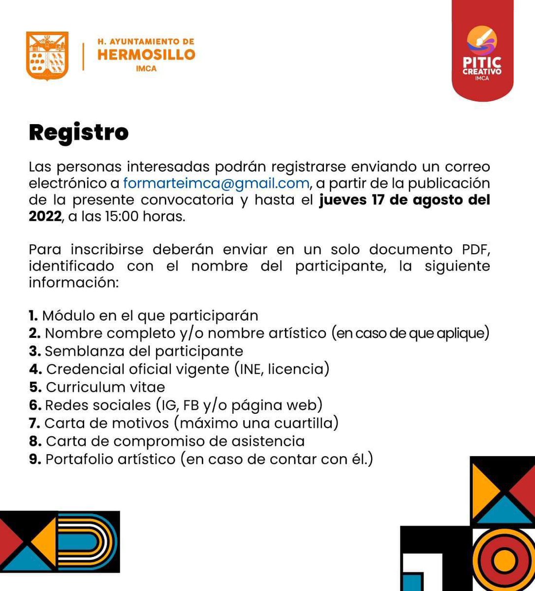HermosilloGob's tweet image. ¡🎨🚀 Descubre la oportunidad que estabas esperando! 🤩📅 ¡Inscríbete en la 2da edición de #FormArte! 
📚🎓Aprende de expertos, profesionaliza tu arte y  potencia tu carrera artística! 🌟🎭 Cupo limitado, ¡no pierdas esta chance! 🏃‍♀️💨
