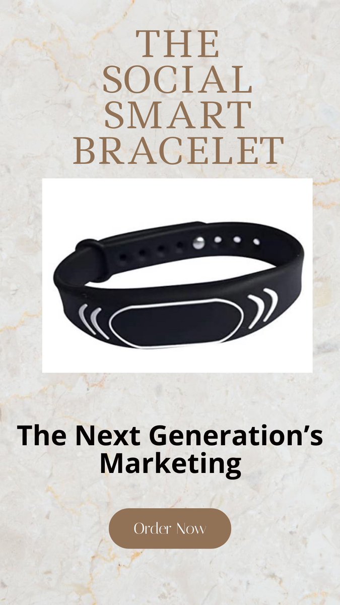 Say Good bye to paper business cards…

You should be….contact us today to get your Sweat Proof, Life proof, Waterproof Bracelet that you can “tap” to a smart card and ALL of your contact information will appear. 

Just go to smartbracelet.now.site to order yours today