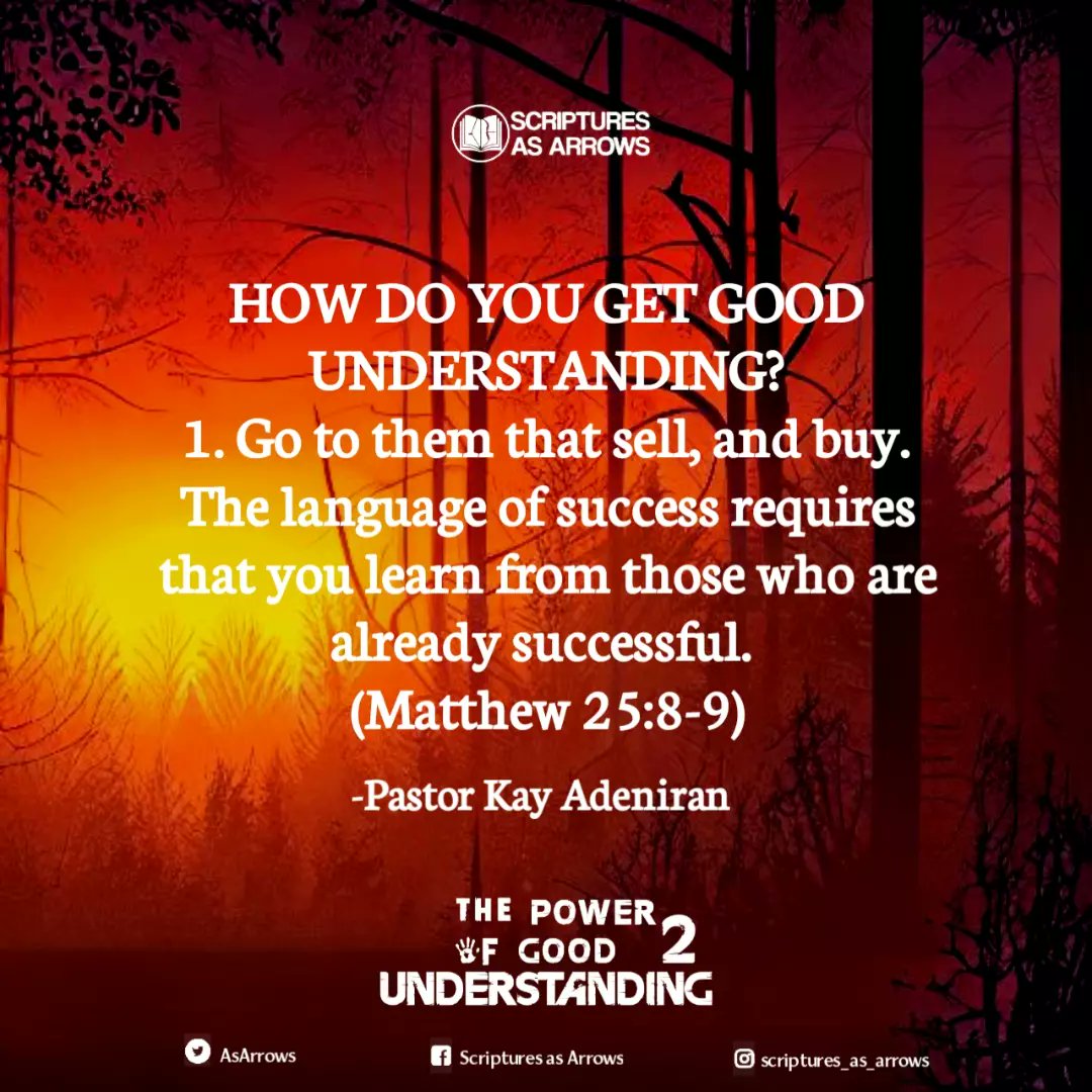 AsArrows's tweet photo. Humility is the ability to come to terms with your predicament.
This is what will open the door for your escape. 

https://t.co/mEKAFKRYjt

Kindly download, THE POWER OF GOOD UNDERSTANDING PART 2, WITH PST KAY ADENIRAN. 

Stay Blessed. https://t.co/ogGbJlsDTI