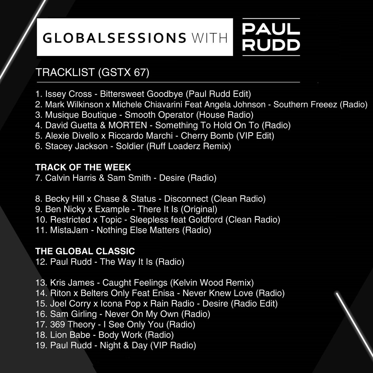 djmyrel's tweet photo. PAUL RUDD GLOBALSESSIONS EPISODE 067
#PaulRudd #Globalsessions
Premiera este acum pe https://t.co/o6gj5wpLJg
Detalii aici: https://t.co/zGL7kl2zVu https://t.co/6Md83kte9r