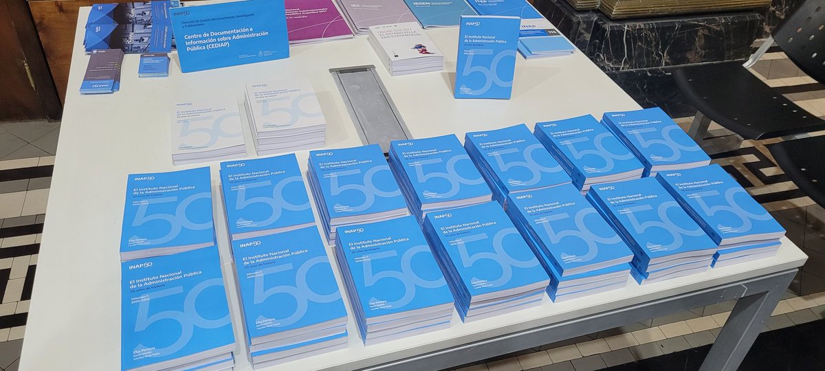 lebottinelli's tweet photo. En breve se presenta el Volumen II del libro "El Instituto Nacional de la Administración Pública. 50 años de historia" en la Jornada de Intercambio del @INAPArgentina https://t.co/Kg7om3a7ax