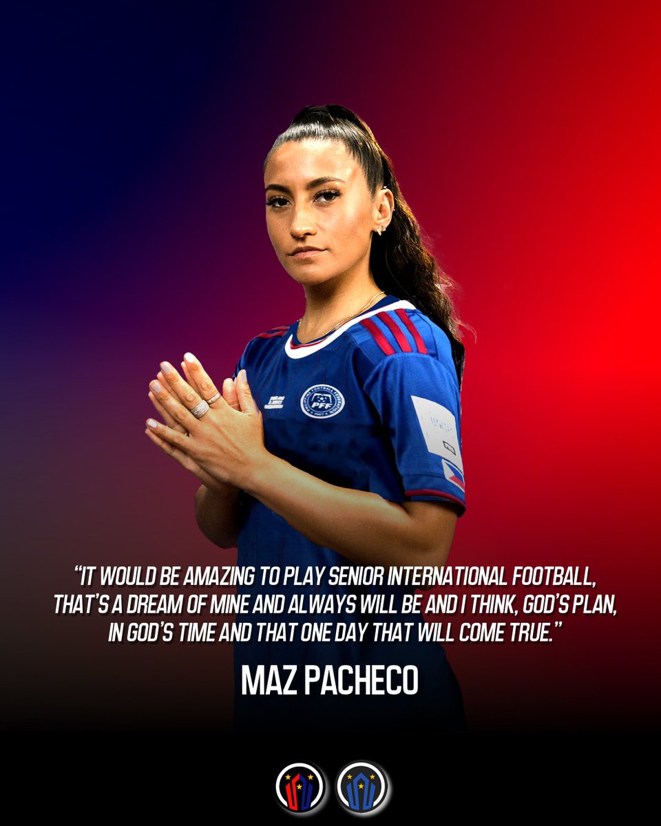 fileuroselect's tweet photo. FILUK NATION SELECT: Professional English Super League player @MazPacheco opens up on the possibility of playing international football for The Philippines 🙏🏽🏴󠁧󠁢󠁥󠁮󠁧󠁿🇵🇭⚽️

#FilUKNationSelect | #LabanFilipinas https://t.co/QUxPIyJJnF
