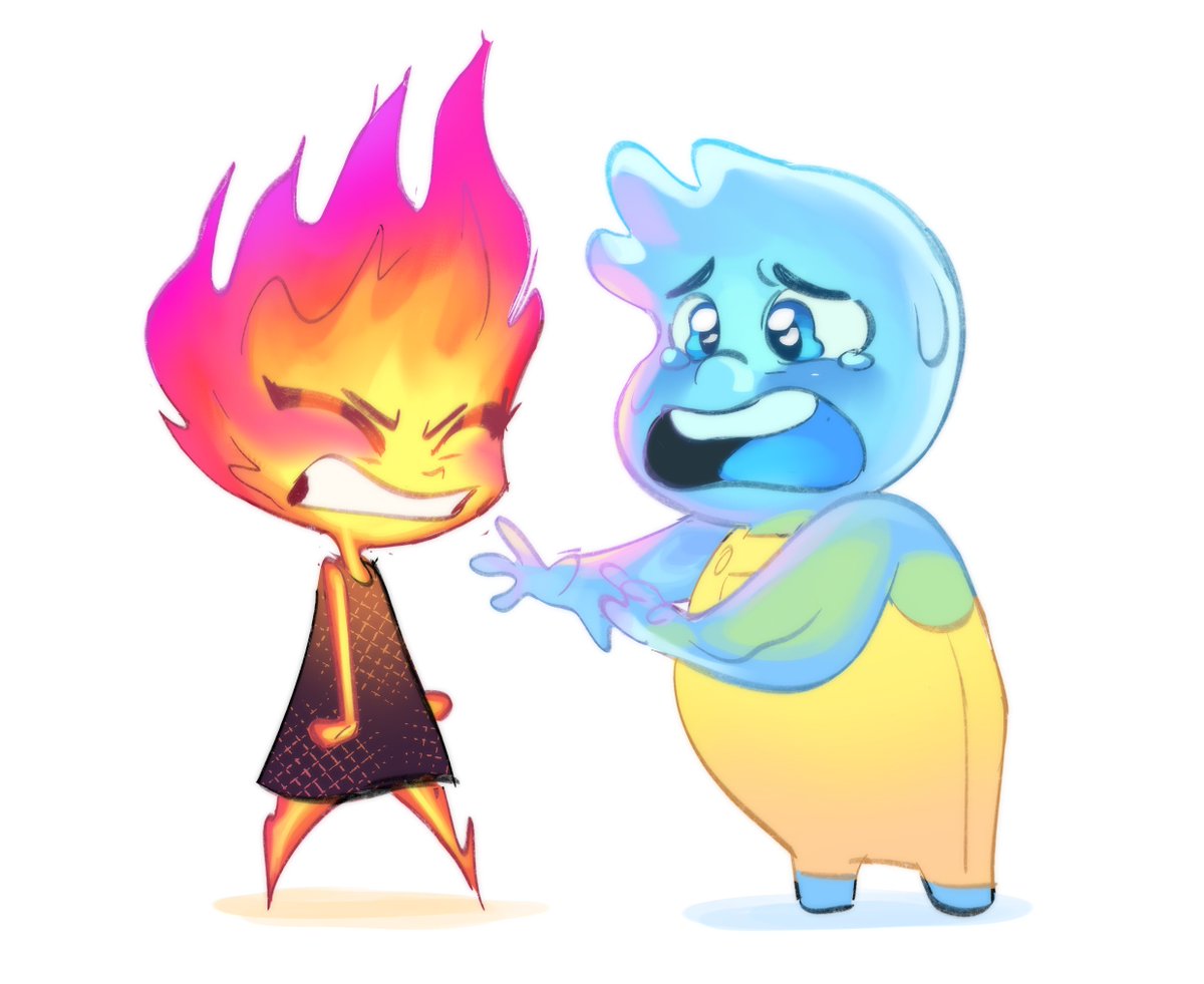 "I think you´re pretty"
#Elemental #pixarelemental