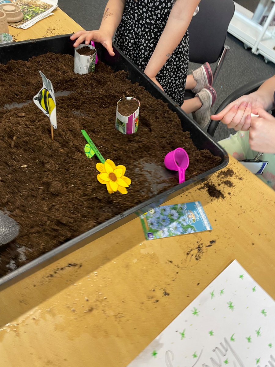 WFlibraries's tweet image. fairy day 🧚‍♀️

After a visit from some very sparkly fairies it’s likely Hemsworth Library will be glittery for the foreseeable ✨

We made fairy wands, planted a fairy garden and decorated fairy doors! 

#fairyday #fairiesgalore #hemsworthlibrary #glitter #summer #loveyourlibrary