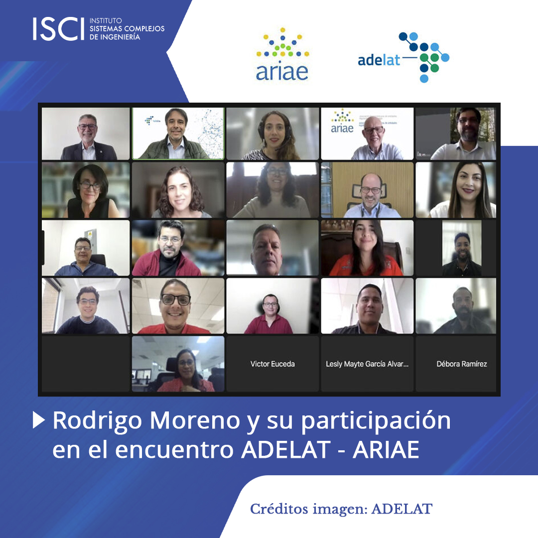 centroISCI's tweet photo. #Energía│Destacamos la contribución del investigador ISCI Rodrigo Moreno en el encuentro liderado por #ADELAT
Durante la reunión con reguladores de @ARIAEorg , su experiencia profesional fue clave para abordar los desafíos de la distribución eléctrica en la transición energética en Latinoamérica.
¡Agradecemos a todos los participantes por enriquecer este evento tan significativo!
#ADELAT #TransiciónEnergética #energiachile
