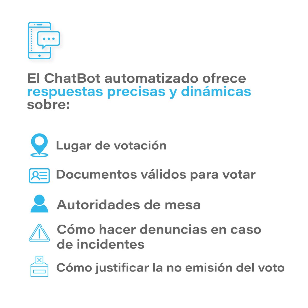 FalbiVane's tweet photo. 📲¿Sabías que hay un BOT para sacarte dudas antes de las #PASO2023?⁣
⁣
La Cámara Nacional Electoral presenta "Vot-A", un asistente virtual en WhatsApp para responder consultas sobre las #PASO del 13/08 y las elecciones generales del 22/10.⁣
⁣
#CubriaIntendenta https://t.co/hu7E3Il8ZT