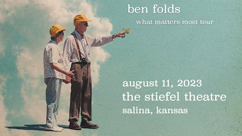 The Stiefel Theatre in Salina, KS (@stiefeltheatre) on Twitter photo Catch superstar <a href="/BenFolds/">benjamin folds</a>, Music City Walk of Fame legend, at the beautiful #StiefelTheatre on August 11th for #LiveMusicYouWillNeverForget!
Don't wait, get your tickets: 👉 bit.ly/STTBF
#ComeTogetherAtTheStiefel Catch superstar <a href="/BenFolds/">benjamin folds</a>, Music City Walk of Fame legend, at the beautiful #StiefelTheatre on August 11th for #LiveMusicYouWillNeverForget!
Don't wait, get your tickets: 👉 bit.ly/STTBF
#ComeTogetherAtTheStiefel