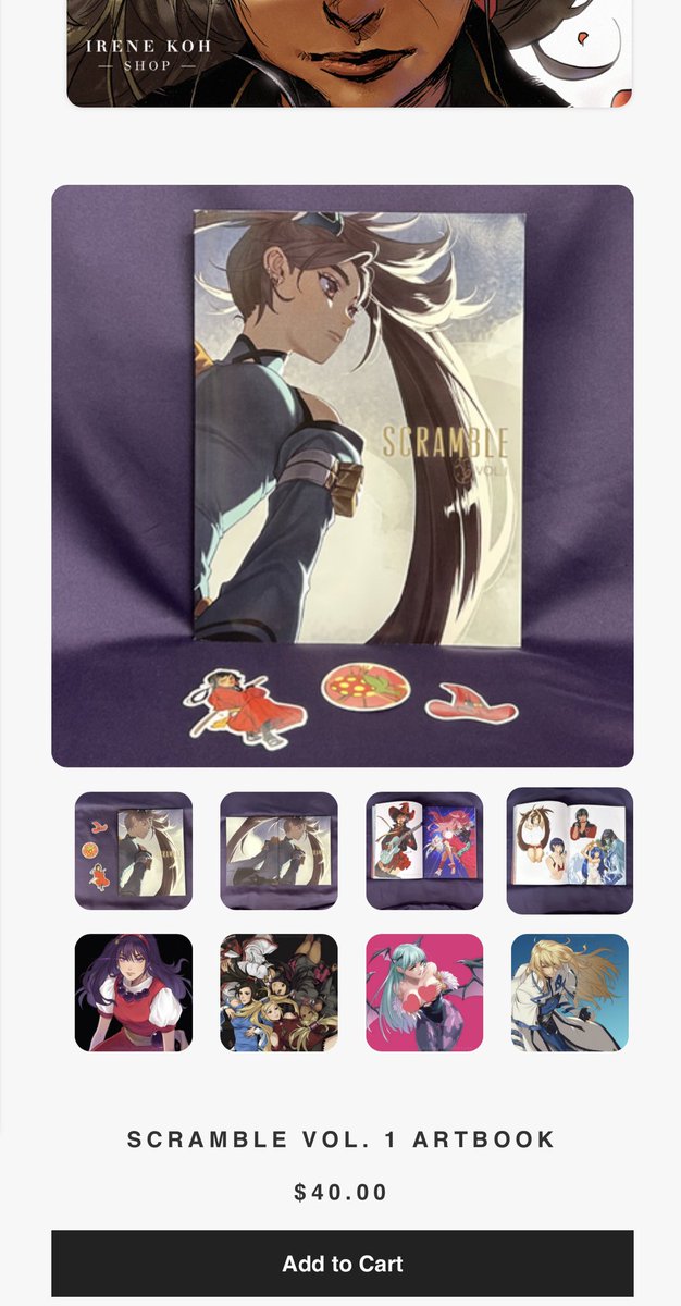 kohquette's tweet image. ✨🎴 MY FIGHTING GAME ART BOOK IS AVAILABLE FOR PURCHASE! 🎴✨ Scramble Vol. I is 108 pages of some of my favorite fg artwork I&apos;ve made over the last few years. Thank you all for your continued support! 🥺🙏💖 RTs appreciated!
irenekoh.storenvy.com/products/36586…