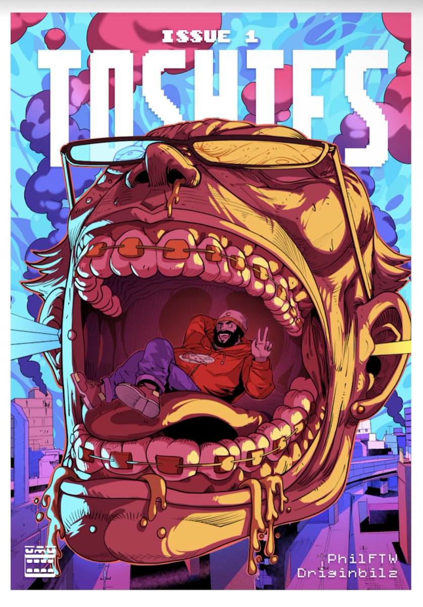 GM TOOTHERS ! 

Happy to share with you the cover of our upcoming comic book ! 

Coming soon…