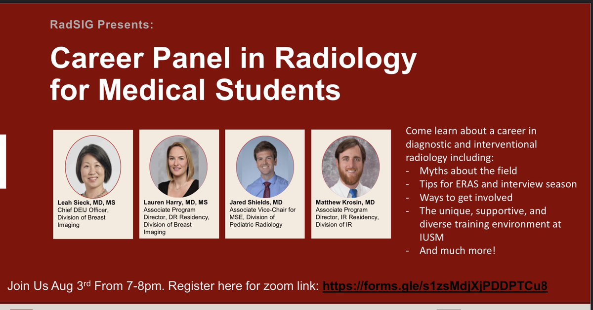 Looking forward to seeing everyone tonight 7-8pm at our first event of the year! Registration link is in the flyer! #futureradres