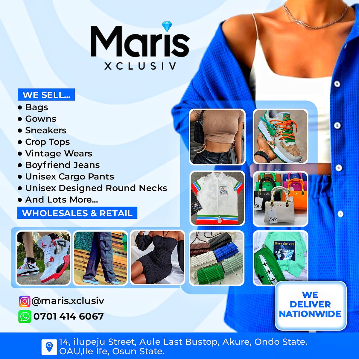 atmdesigns_dev's tweet image. ● Elevate your brand with captivating flyers that leave a lasting impression! 🌟. Ready to take your business to new heights? Let your brand shine through our innovative designs.✨ ● 
#FlyerDesigns
#ElevateYourBrand
#CreativeCraftsmanship"
 - #clothecollectionflyer