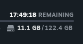 LordLeafe's tweet photo. trying do download Baldur's Gate 3 with BT speeds 😑 https://t.co/qA3ACwyonG
