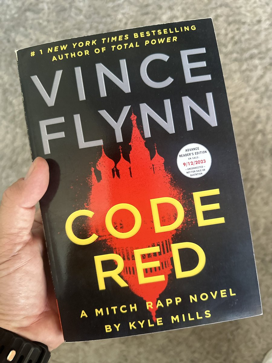 CorbinCasteel's tweet image. LESSSSGOOOOO!!!! Advanced copy received! It’s good to be a Mitch Rapp Ambassador!

#mitchrapp @VinceFlynncom @KyleMillsAuthor @bentleydonb
