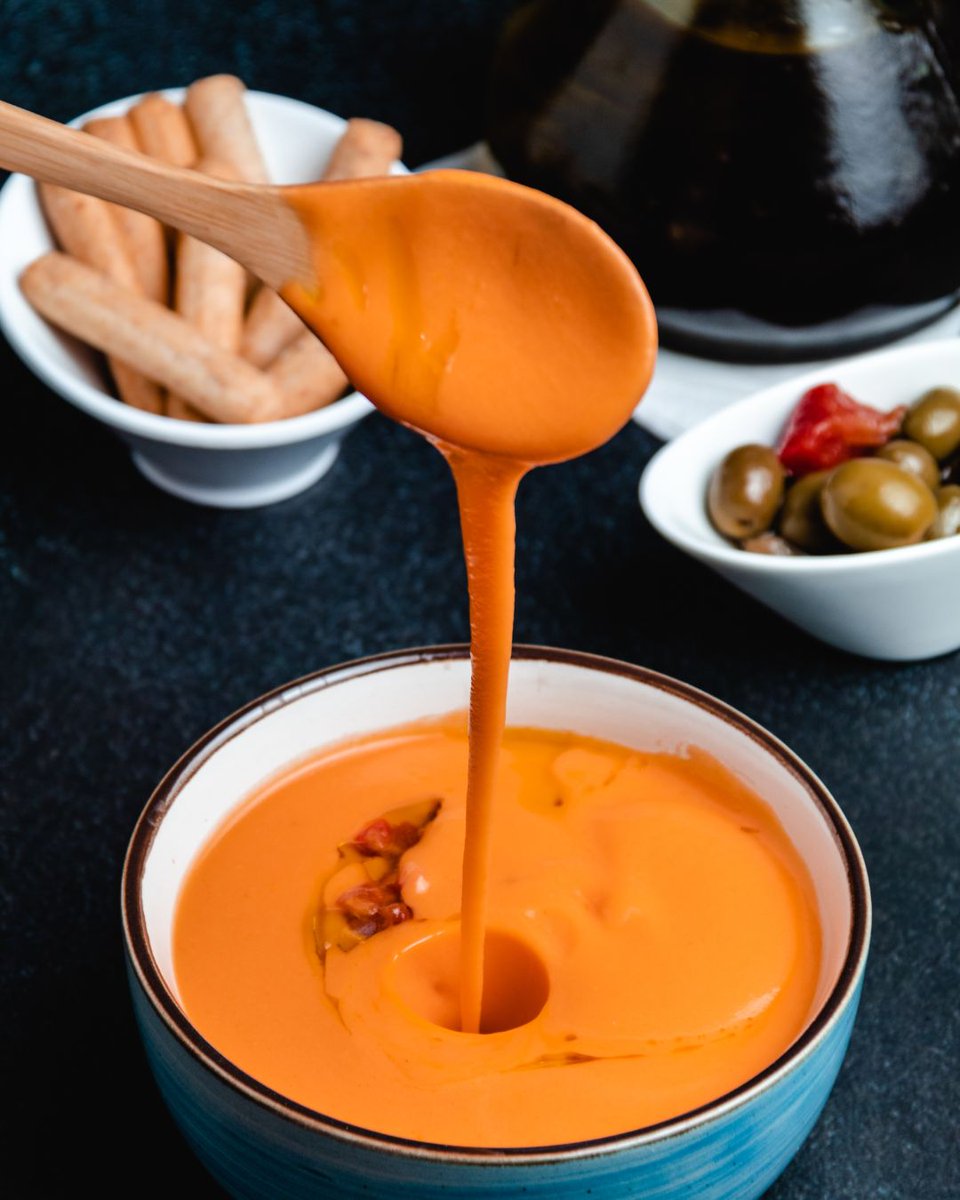 Join TV host and author @chefjoanneweir August 23 on a culinary trip to Spain where we will put together an easy Summer Tapas Board perfect for Summer entertaining! First stop, Seville for a delicious Salmorejo, a chilled tomato soup. Sign up online at  bit.ly/3Qi7sHL