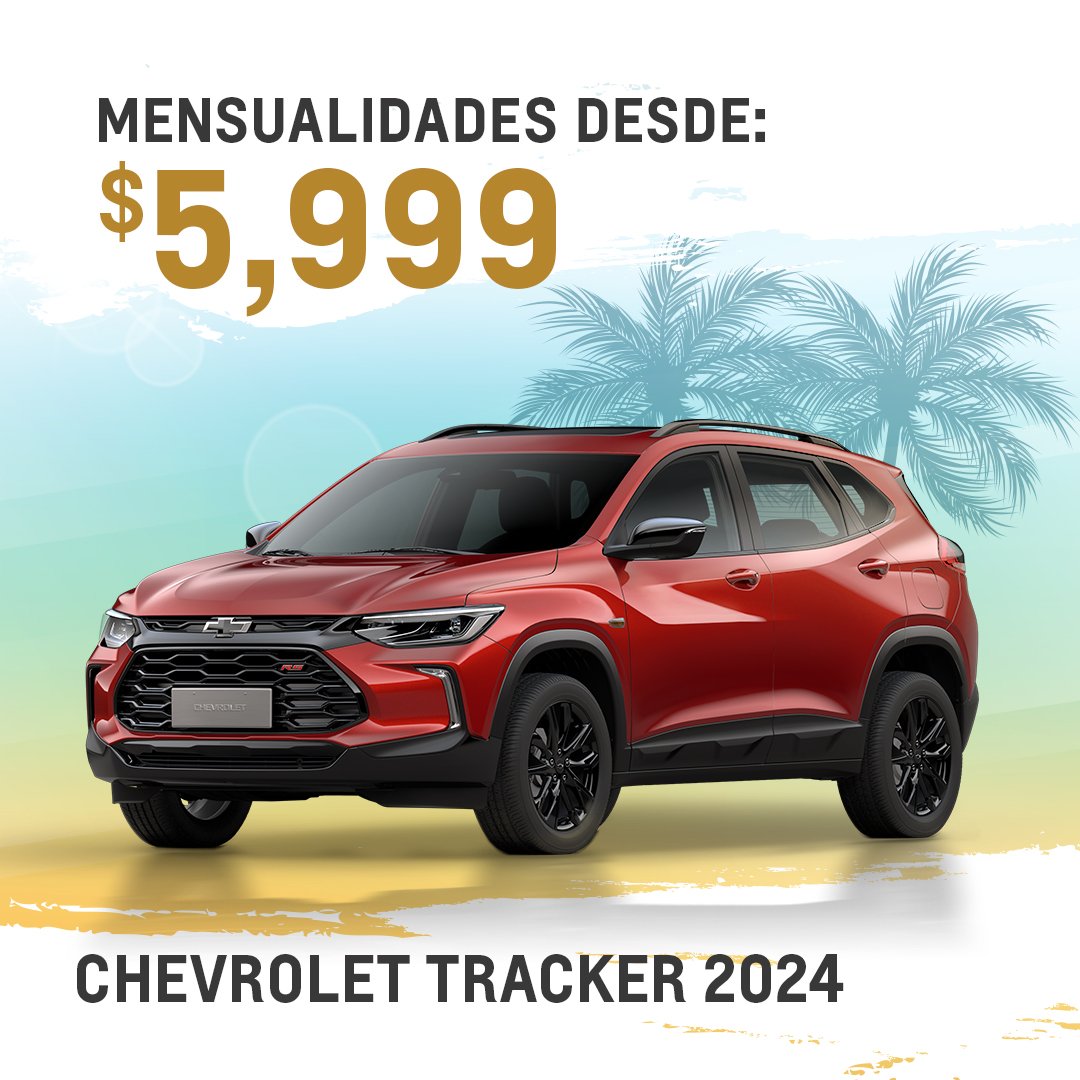 chevroletvalle's tweet photo. Estrena ya una Chevrolet Tracker 2024 con mensualidades desde $5,999 y sigue creciendo este Gran Verano SUV Chevrolet. 

Cotiza por WhatsApp 📲56 1458 3630 https://t.co/29SvDnDfAc

*Vigencia hasta el 31 de agosto de 2023 https://t.co/WLIEEAo5E2