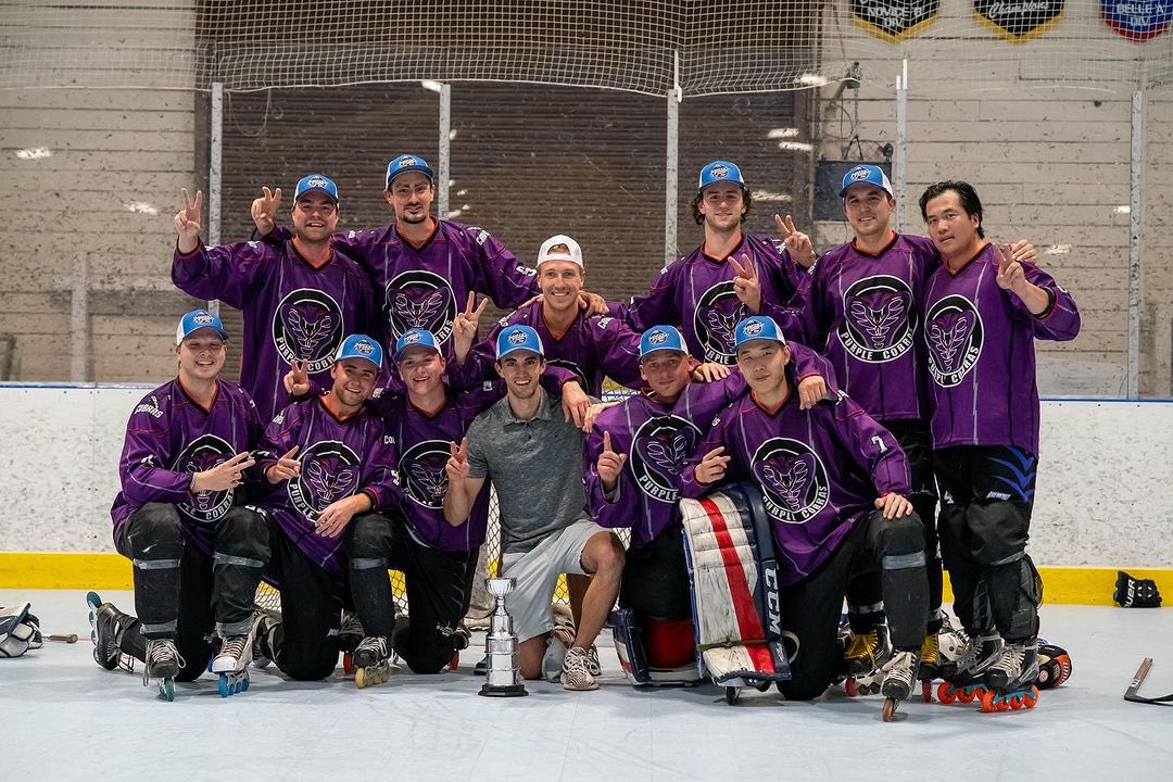 Congratulations to Jason Chu, Michael Harroch, and the Purple Cobras for winning the NSIHLA Division 1 Elite Championship!

📸: <a href="/NsihlAdult/">NSIHLA</a> | #RiseInRed