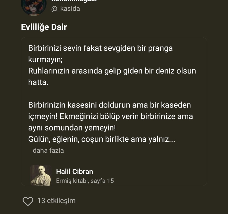 _kendininagaci's tweet photo. #halilcibran #Ermis https://t.co/vLQXyjCGMd