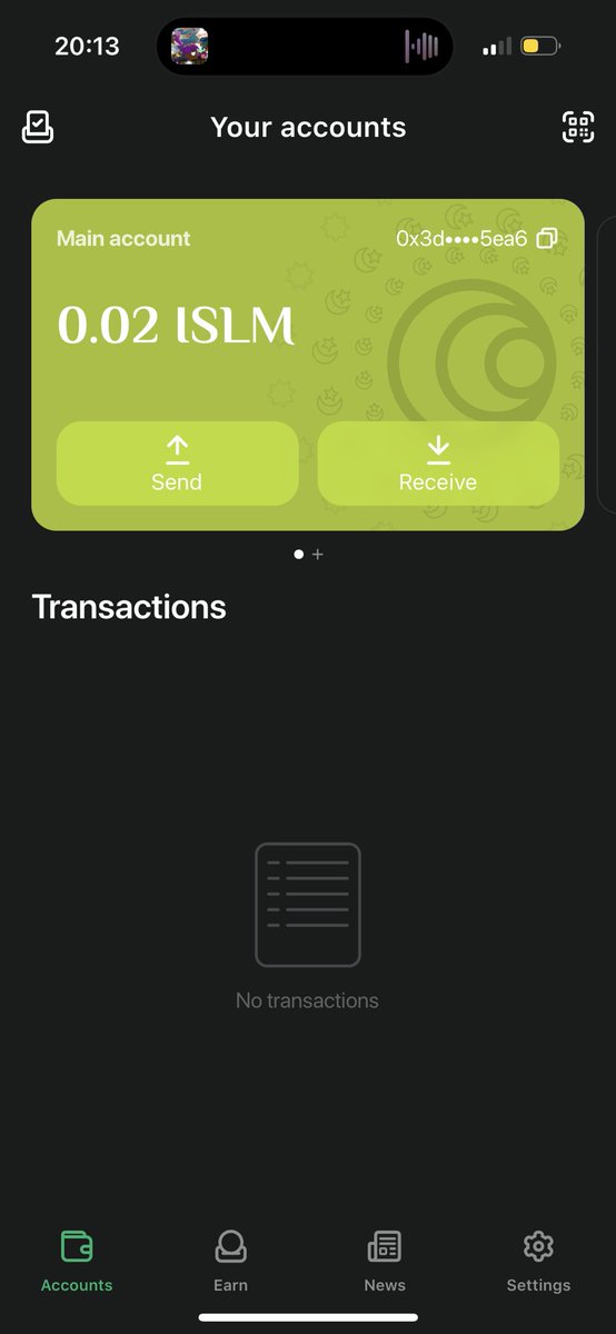 Yiphta's tweet photo. @Islamic_Coin @_G99A @GarickPLUGs @nn___888 
Great wallet! Easy task!
Let’s see what y’all have for us

#ISLM #HAQQwallet https://t.co/vENT4PVzt7